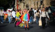 Asistentes de la Marcha del Orgullo LGBT+ comenzaron a retirarse; las principales avenidas se van liberando.