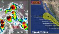 Conagua indicó que se desarrolló un ciclón tropical en el Pacífico.