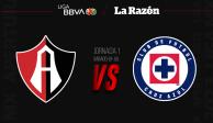 Atlas y Cruz Azul chocan en el Jalisco en la Jornada 1 del Apertura 2023 de la Liga MX