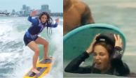 Shakira sufre fuerte accidente surfeando