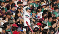 Aficionados mexicanos en el duelo México vs Qatar