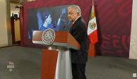 El Presidente López Obrador ofrece conferencia este 10 de julio del 2023, desde Palacio Nacional, en la Ciudad de México..