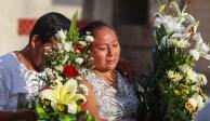 El cuerpo de la pequeña Aitana fue velado ayer en Timuin, Yucatán.