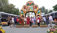 La alcaldesa Lía Limón inauguró la&nbsp;edición 166 de la Feria de las Flores San Ángel 2023.