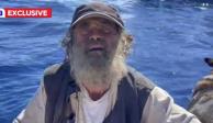 Hombre naufragó durante tres meses y lo encuentran en costas de México