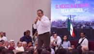 Marcelo Ebrard presentó el "Plan Ángel" en Tamaulipas.