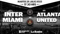 Inter Miami busca su segunda victoria en la Leagues Cup en le duelo contra el Atlanta United.