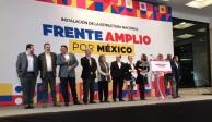 Arranca estructura nacional del Frente Amplio por México.