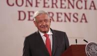 Andrés Manuel López Obrador, presidente de México, ofrece su conferencia de prensa este jueves 31 de agosto del 2023, desde Palacio Nacional, en la CDMX,