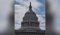 Imagen del Capitolio, sede del Senado de EU, en Washington.