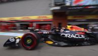 El monoplaza de Max Verstappen en el Gran Premio de Bélgica de F1