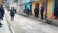 Elementos de seguridad de Chiapas detuvieron hechos delictivos de presunta pandilla.