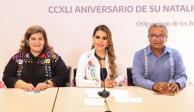 Evelyn Salgado anuncia reapertura del Auditorio Estatal 'Sentimientos de la Nación' en Chilpancingo.