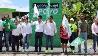 Ricardo Gallardo arranca construcción de camino rural Xilitla–Apetzco–Ahuayo–Tlamaya.