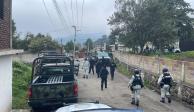 Ayer se registró una nueva movilización de fuerzas estatales y federales en el municipio morelense de Huitzilac.