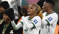 Jugadoras de la Selección de Zambia en la Copa del Mundo Femenil