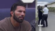 Policía agrede y somete a fan de Poncho de Nigris por gritar afuera de 'La casa de los famosos' (VIDEO)