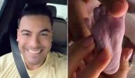 Carlos Rivera habla  por primera vez de su bebé con Cynthia Rodríguez: 'no cabemos de alegría'