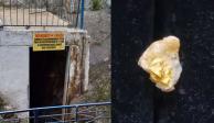 La mina donde un estudiante encontró una pepita de oro tiene 60 m de profundidad y ha estado inhabilitada durante 50 años