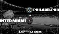 Philadelphia Union e Inter Miami miden fuerzas en la primera semifinal de la Leagues Cup.