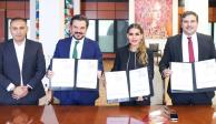 Evelyn Salgado firma convenio para consolidar modelo IMSS Bienestar en Guerrero.