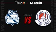 Puebla vs Atlético San Luis Jornada 4 Liga MX