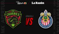 Chivas visita a FC Juárez en busca de extender su buen comienzo en el Apertura 2023.