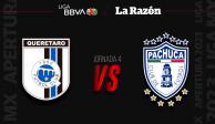 Querétaro y Pachuca chocan en la Jornada 4 del Apertura 2023 de la Liga MX