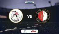 Sparta Rotterdam y Feyenoord chocan en la segunda fecha de la Eredivisie.
