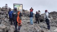 Accidente en el Pico de Orizaba