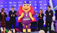 Tlaxcala presenta balón y mascota oficial del Mundial de Voleibol de Playa 2023.