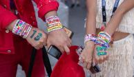 Fans de Taylor Swift intercambian sus pulseras Friendship bracelets