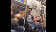 Un sujeto noquea a pasajero del metro en Nueva York