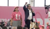 El exsenador, ayer, en Ecatepec.