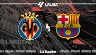 Barcelona visita al Villarreal en la tercera fecha de LaLiga.