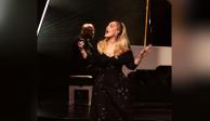 Adele defiende a fan durante concierto en Las Vegas.