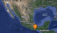 Se registra sismo magnitud 4.9 al noreste de Miahuatlán, en Oaxaca