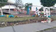 Una menor murió en un kínder de Querétaro; continúan las investigaciones.