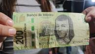 Los billetes más falsificados se registraron en la CDMX y el Estado de México.