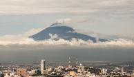 Vista del volcán Popocatépetl.