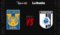 Tigres y Querétaro se enfrentan en la Jornada 7 del Apertura 2023 de la Liga MX