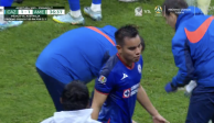 Charly Rodríguez fue expulsado al minuto 37 del primer tiempo del clásico joven entre Cruz Azul y América.