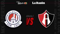 Atlético de San Luis recibe al Atlas en la Jornada 7 del Apertura 2023 de la Liga MX