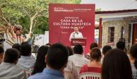 Julio Menchaca impulsa política cultural transformadora en Hidalgo.
