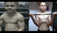 El "niño más fuerte del mundo" muestra su increíble cambio
