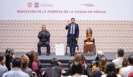 El Jefe de Gobierno, Martí Batres, durante la conferencia de prensa realizada ayer.