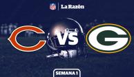 Chicago Bears y Green Bay Packers se enfrentan en la Semana 1 de la NFL