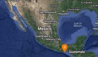 Reportan sismo de 4.1 grados en Salina Cruz, Oaxaca
