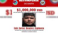 Luis Javier Benítez, "El 14", buscado por autoridades de Estados Unidos.