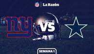 New York Giants y Dallas Cowboys se enfrentan en la Semana 1 de la NFL